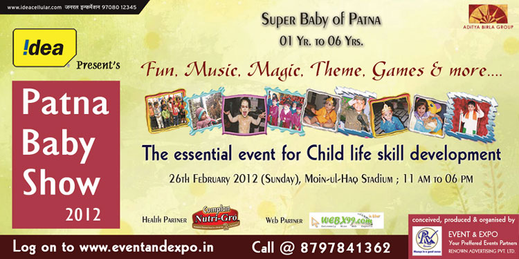 Web Sponsorship for PATNA BABY SHOW